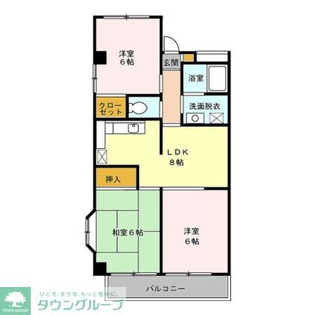 メゾン・リヴィエールの物件間取画像